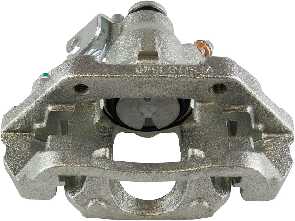 TRQ Rear Brake Pad and Rotor Set Ceramic Vented Rotors Calipers Compatible with 2015 Ford Explorer