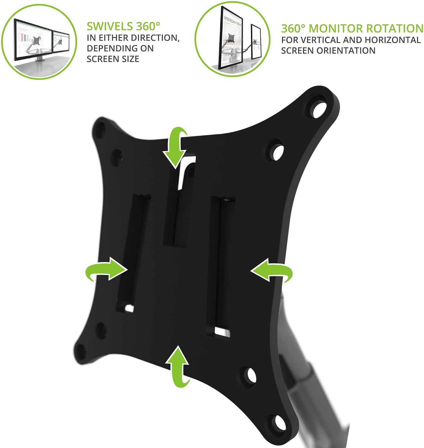 Kanto DMS2000S Dual Monitor ARM for Monitors 17-32