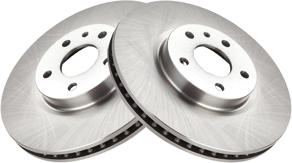 TRQ Front Brake Pad and Rotor Set Ceramic Vented Rotors Compatible with 2013-2020 Ford Fusion 2013-2016 Lincoln MKZ