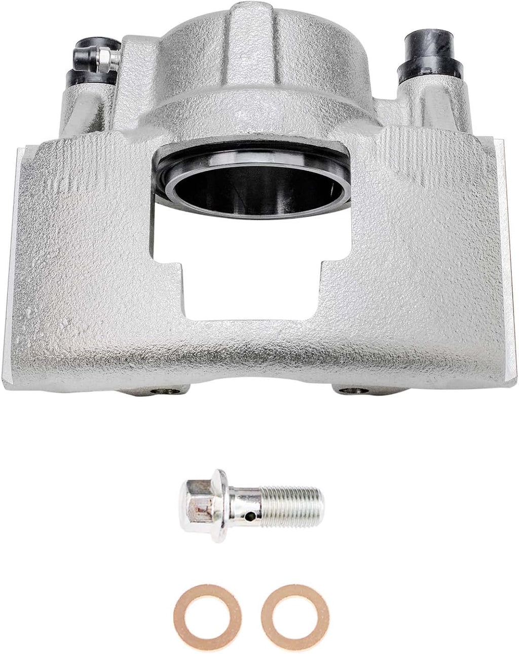 Detroit Axle - Front Brake Kit for Chevrolet GMC C2500 K1500 K2500 Savana Express 2500 Tahoe, Disc Brake Calipers Ceramic Brake Pads Replacement