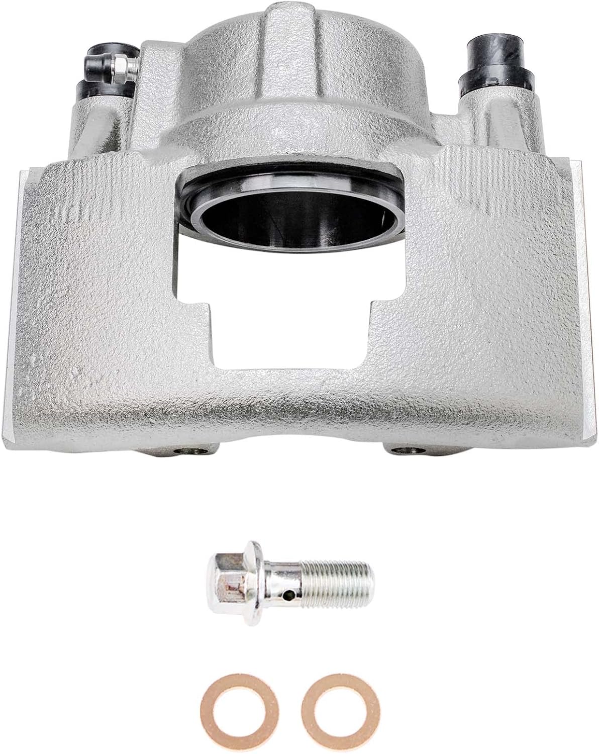 Detroit Axle - Front Brake Kit for Chevrolet GMC C2500 K1500 K2500 Savana Express 2500 Tahoe, Disc Brake Calipers Ceramic Brake Pads Replacement