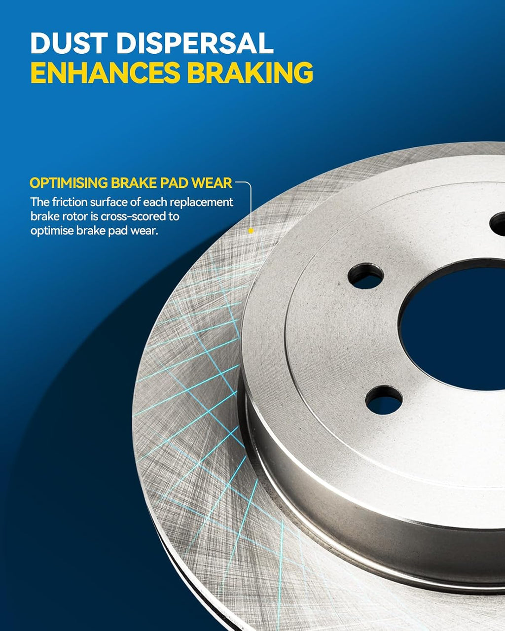 PHILTOP Front & Rear Brake Kit For Jeep Wrangler 2007 2008 2009 2010 2011 2012 2013 2014 2015 2016 2017, Disc Rotors with Ceramic Brake Pads Replace # 53040+D1273+53041+D1274