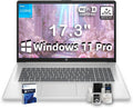 HP 17.3' Laptop for Business and Students, 17.3' HD+ Anti-Glare Display, w/Accessories, Intel (8-Core) i3 - N305, Win 11 Pro, Wi-Fi 6, Copilot AI, 16GB RAM, 512GB SSD