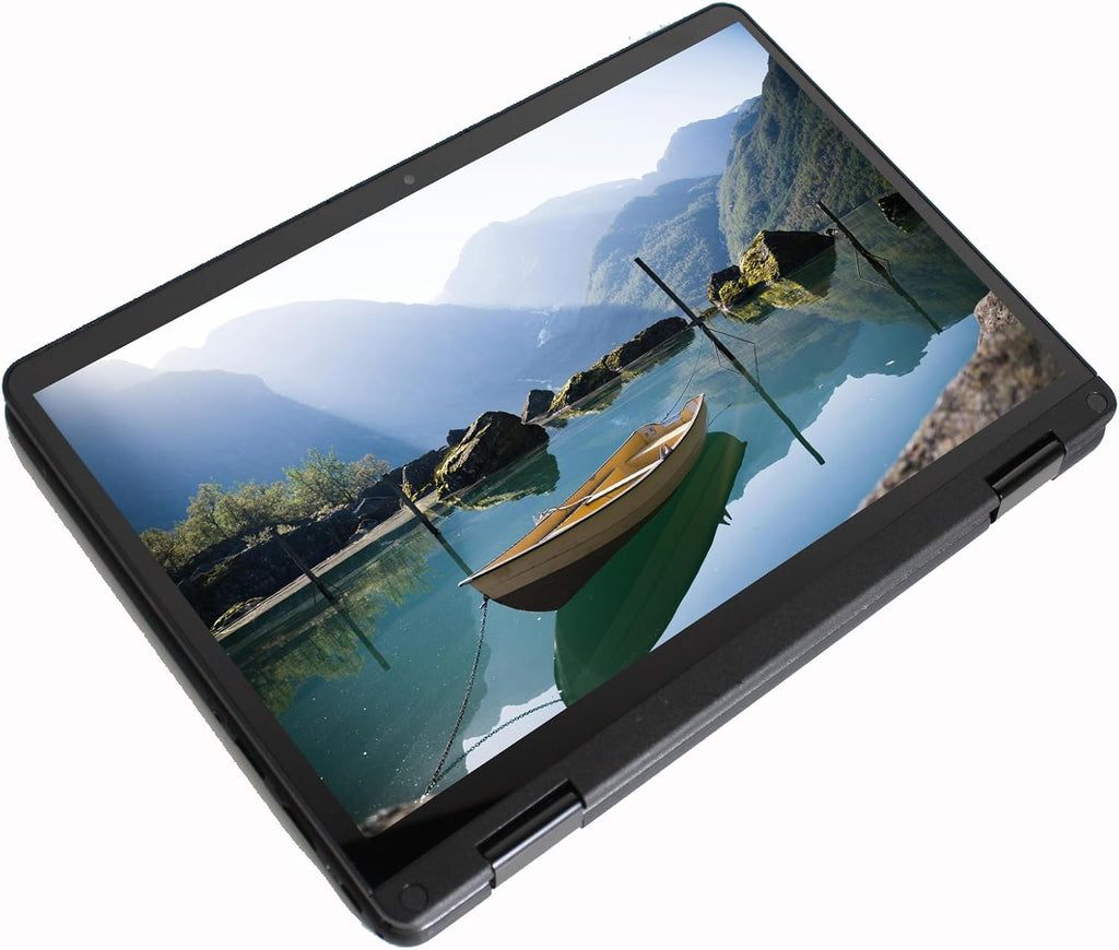 Lenovo Yoga Convertible Laptop, 11.5' IPS HD Touchscreen, Intel Processor Up to 3.39GHz, 8GB Ram, 128GB SSD, Ultra-Fast WiFi, HDMI, Windows 11 Pro, Dale Black(Renewed)