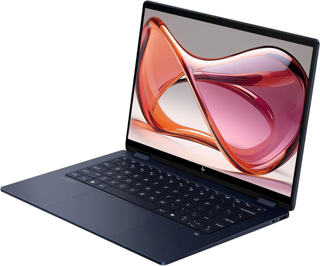 HP OmniBook X Flip 2-in-1 Copilot+ Laptop, Intel Ultra 7-256V, 16GB LPDDR5x RAM, 1TB PCIe SSD, 14' 2K(1920x1200) Touchscreen, Intel Arc 140V, Backlit Keyboard, W11Pro, Atmospheric Blue