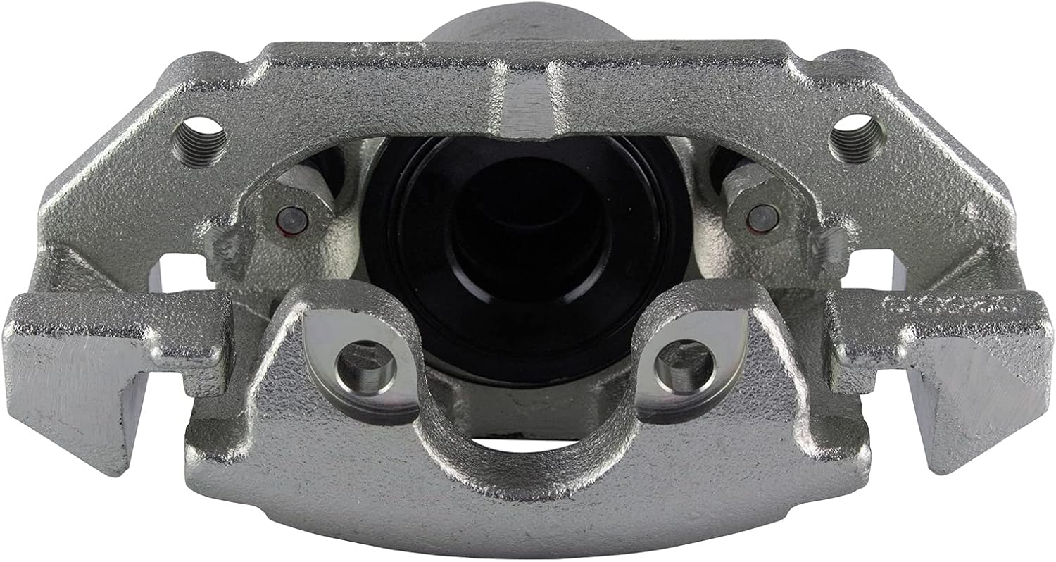 TRQ Front Brake Pad & Rotor Kit Brake Caliper Brake Pads Brake Rotor Semi-Metallic Vented Compatible with 2001-2007 Chrysler Town & Country 2003-2007 Dodge Caravan Grand Caravan