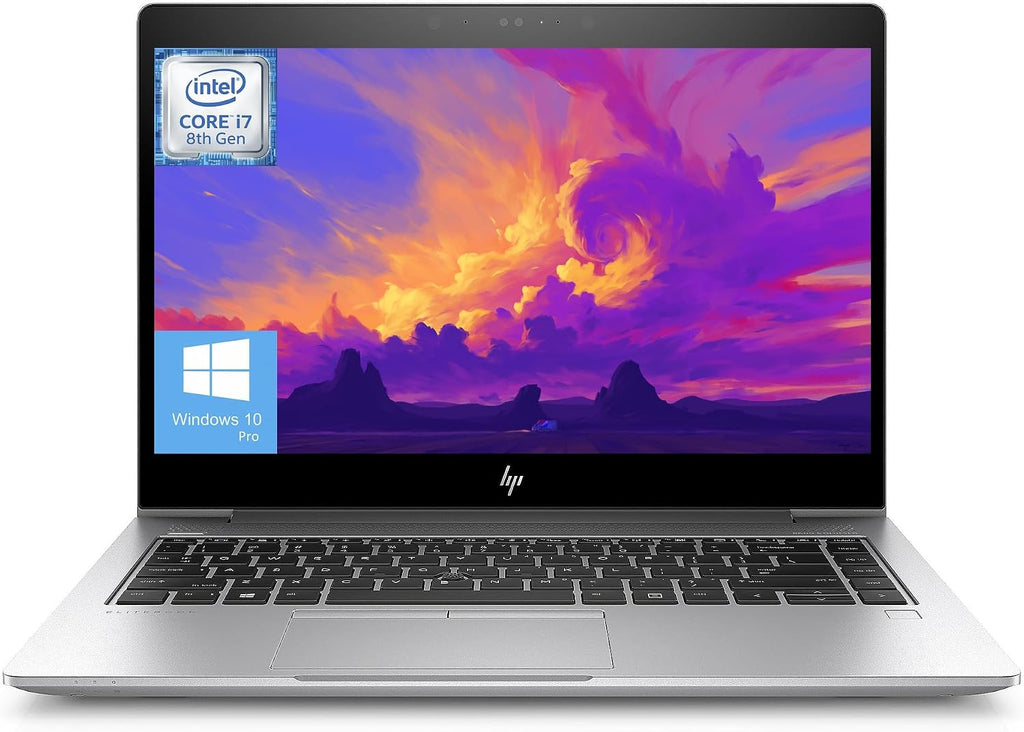 HP EliteBook 840 G5 Laptop with Backlit Keyboard,14-inch FHD (1920x1080) Business Laptop, Core i7-8650U 1.9GHz up to 4.2GHz, 16GB DDR4 RAM, 512GB SSD, windows 11 Pro (Renewed)