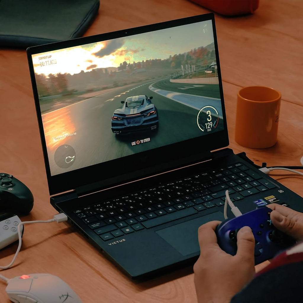 HP Victus 15 Gaming Laptop 15.6' FHD IPS 144Hz Intel 8-core i5-13420H (>i7-12650H) 64GB DDR4 2TB SSD GeForce RTX 4050 Backlit Type-C DTS:X Ultra Wi-Fi 6 Win11 ICP Hub