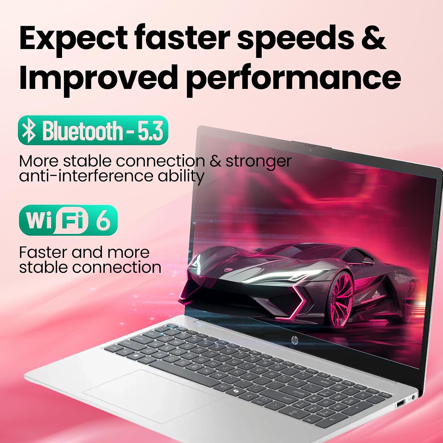 HP 15.6' FHD Touchscreen Business Laptop - Intel i7-1355U(10 Cores), Iris Xe Graphics, 32GB RAM, 2TB SSD, Lifetime Win 11 Pro, Wi-Fi 6, Bluetooth, Numeric Keyboard - w/Accessories (Natural Silver)