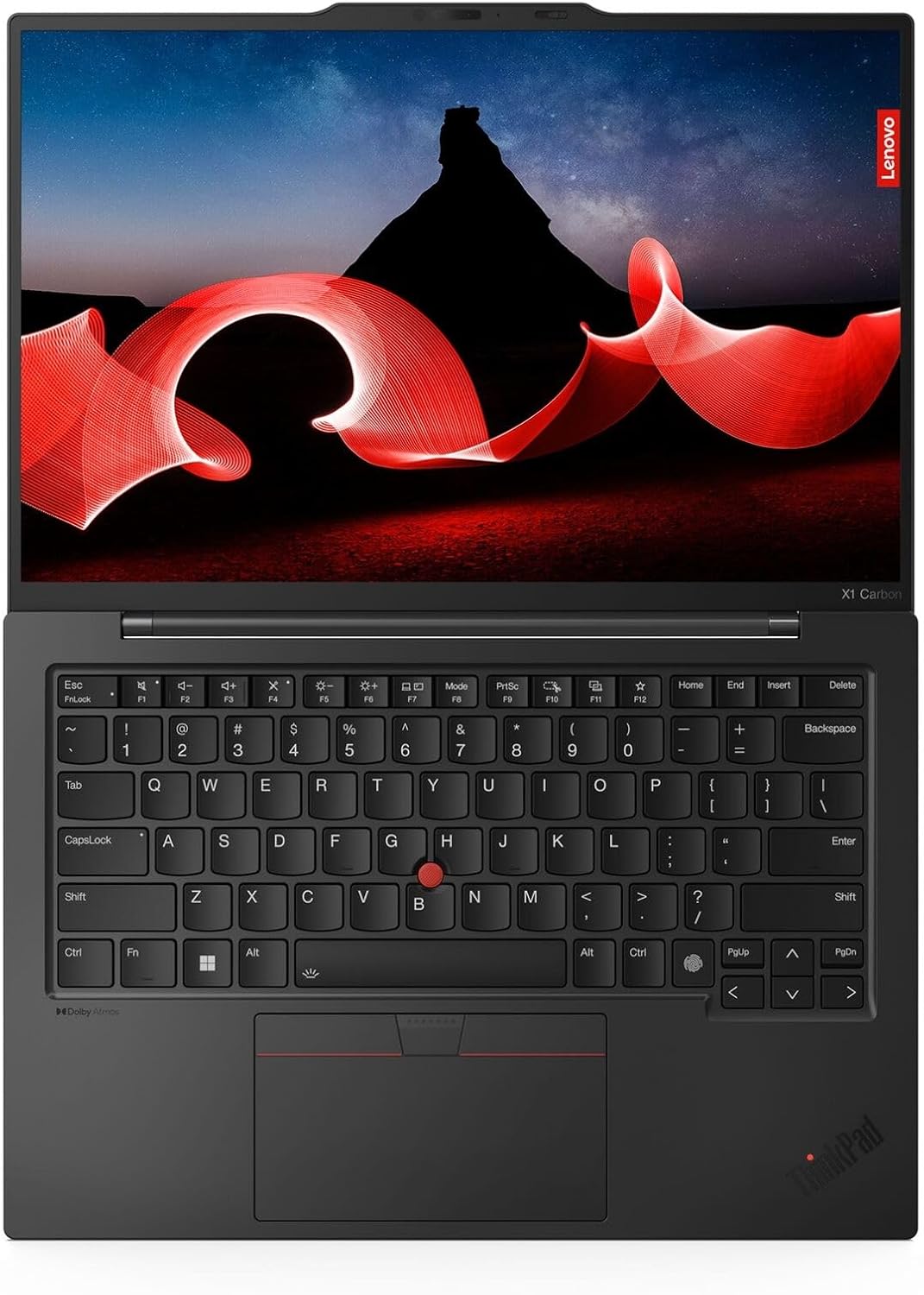 Lenovo ThinkPad X1 Carbon Gen 12 21KC00B1US 14' Touchscreen Notebook - WUXGA - Intel Core Ultra 7 165U - vPro Technology - Intel Evo Platform - 32 GB - 512 GB SSD - English Keyboard - Black Paint