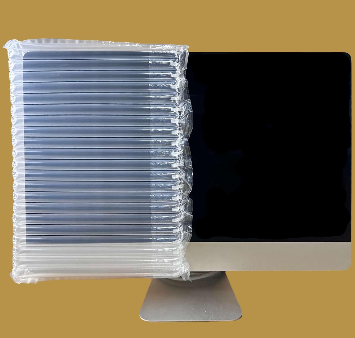 100 for 50 Screens with 1 Pump AIRPAKPRO Inflatable Protective Bags Compatible with 27' Desktop Computer Shipping Boxes Protective Storage Case Monitor Dust Cover Compatible with 27' Screen