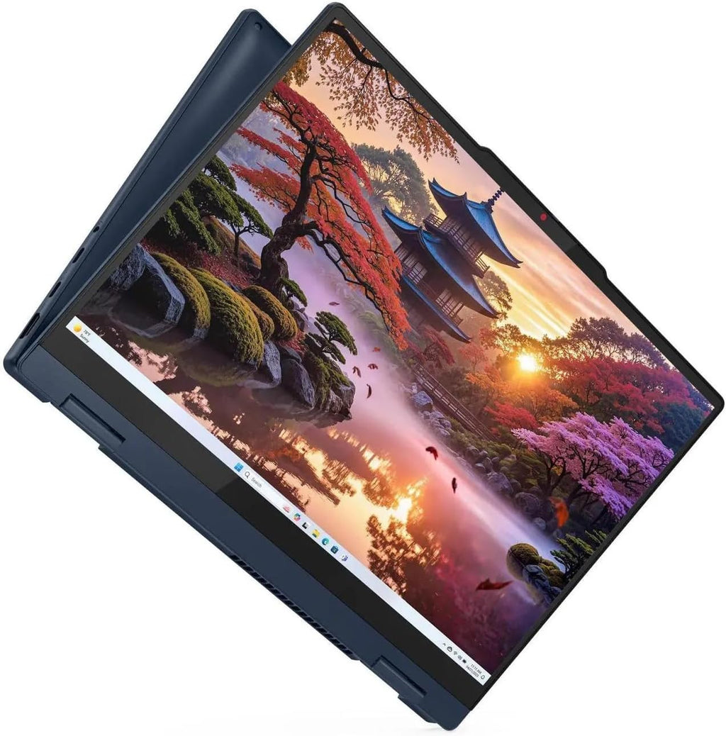 Lenovo IdeaPad Flex 5 2-in-1 AI PC Laptop, 14' WUXGA IPS Touch Screen, AMD Ryzen 7 350, 16GB RAM, 1TB PCIe SSD, Radeon 860M Graphics, Webcam, Backlit Keyboard, USB-C, HDMI, Windows 11 Pro