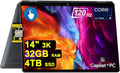 HP OmniBook Ultra Flip 2-in-1 Laptop 14' 3k OLED Touch Intel 8-core Ultra 9 Series 2 288V (Up to 48 Tops) 32GB RAM 4TB SSD for Creator Designer Business Professional Win11 ICP Hub