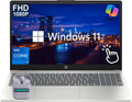 HP Touchscreen 15.6' FHD Business Laptop Computer, Intel Core i7-1355U 10-Core Processor, Windows 11 Home, 32GB RAM 1TB SSD, Numeric Keypad, SageNova Earphones, Natural Silver