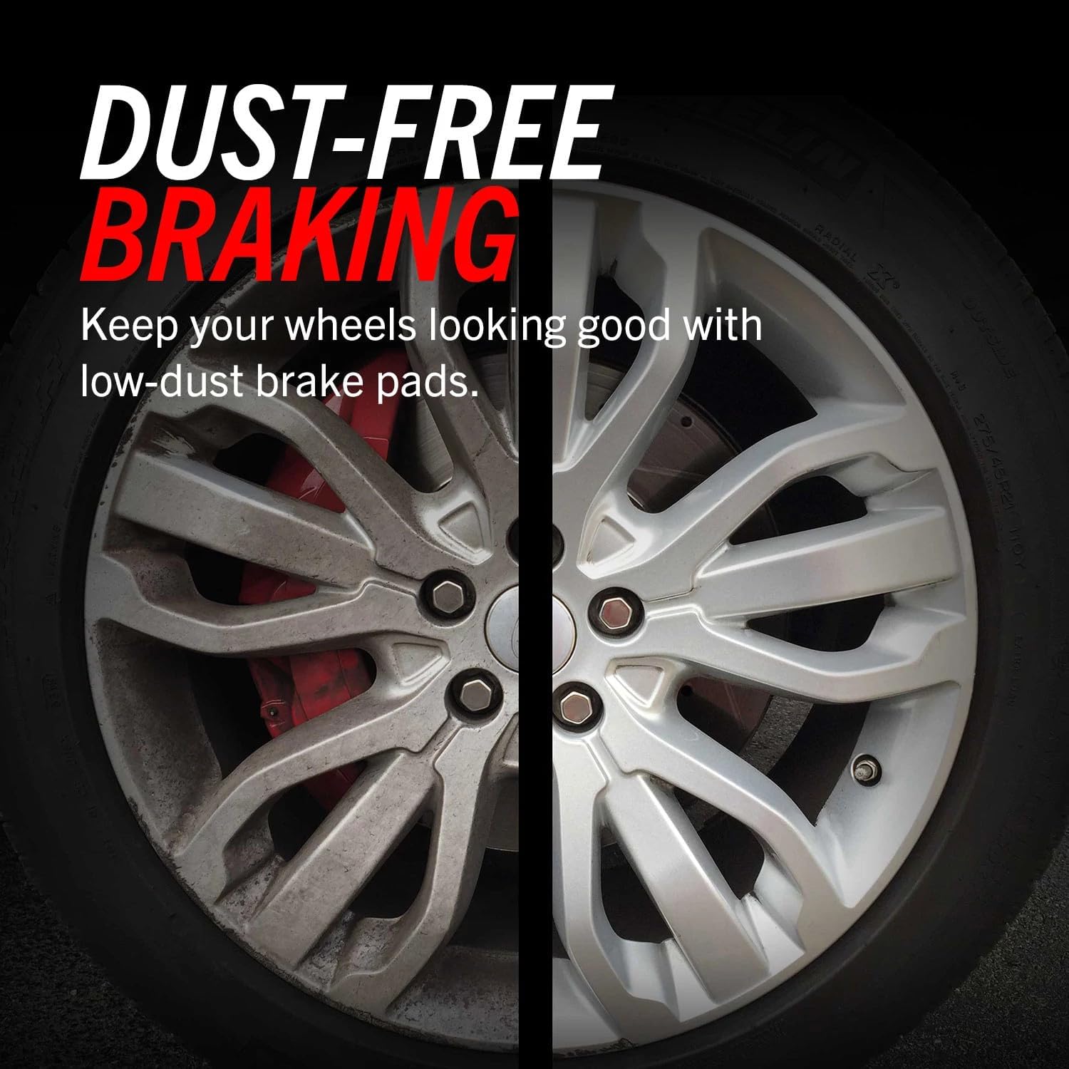 PowerStop Front and Rear Brake Kit for Ford Fiesta 2014-19 - Z17 Ceramic Brake Pads & Disc Rotors Replacement, KOE7002