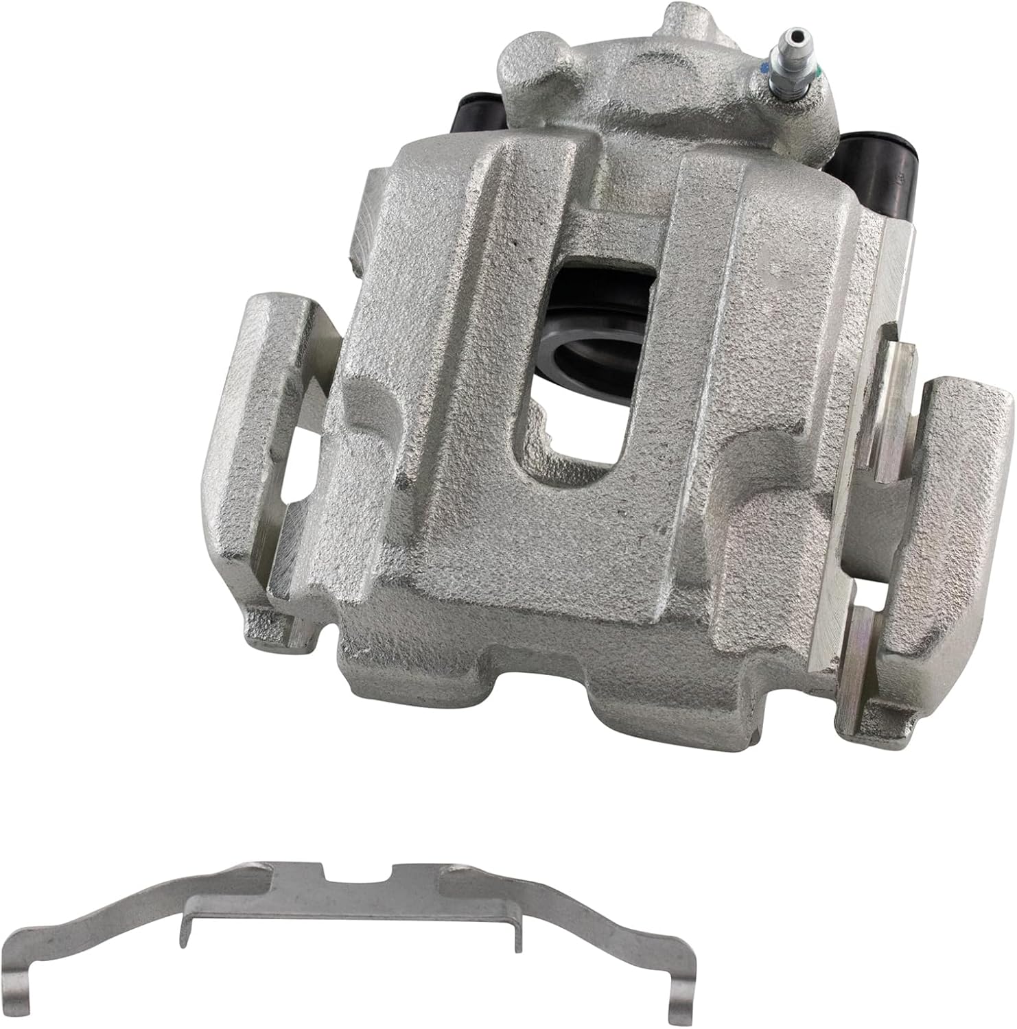 TRQ Rear Brake Pad and Rotor Set Ceramic Vented Rotors Calipers Compatible with 2012-2013 BMW 335i