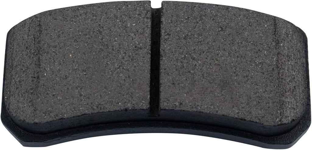 TRQ Rear Brake Pad and Rotor Set Ceramic Rotors Calipers 262mm Diameter Compatible with 2009-2011 Mitsubishi Lancer