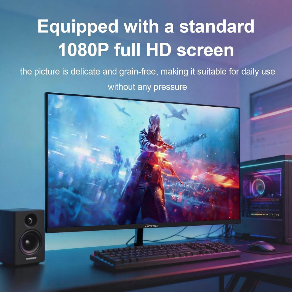 27 Inch FHD (1920x1080) Gaming Office Monitor,165Hz Refresh Rate, HVA Panel Computer Monitor, 1000:1 Contrast Ratio,100% sRGB HDMI and DisplayPort Interfaces (G27X)