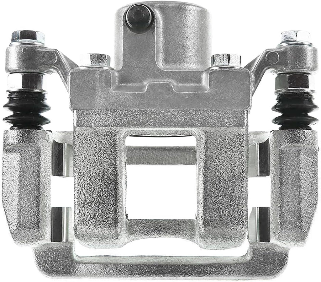 Detroit Axle - 2pc Rear Brake Calipers for Hyundai 2011-2015 Sonata Kia Optima Disc Brake Calipers with Brackets 2012 2013 2014 Replacement