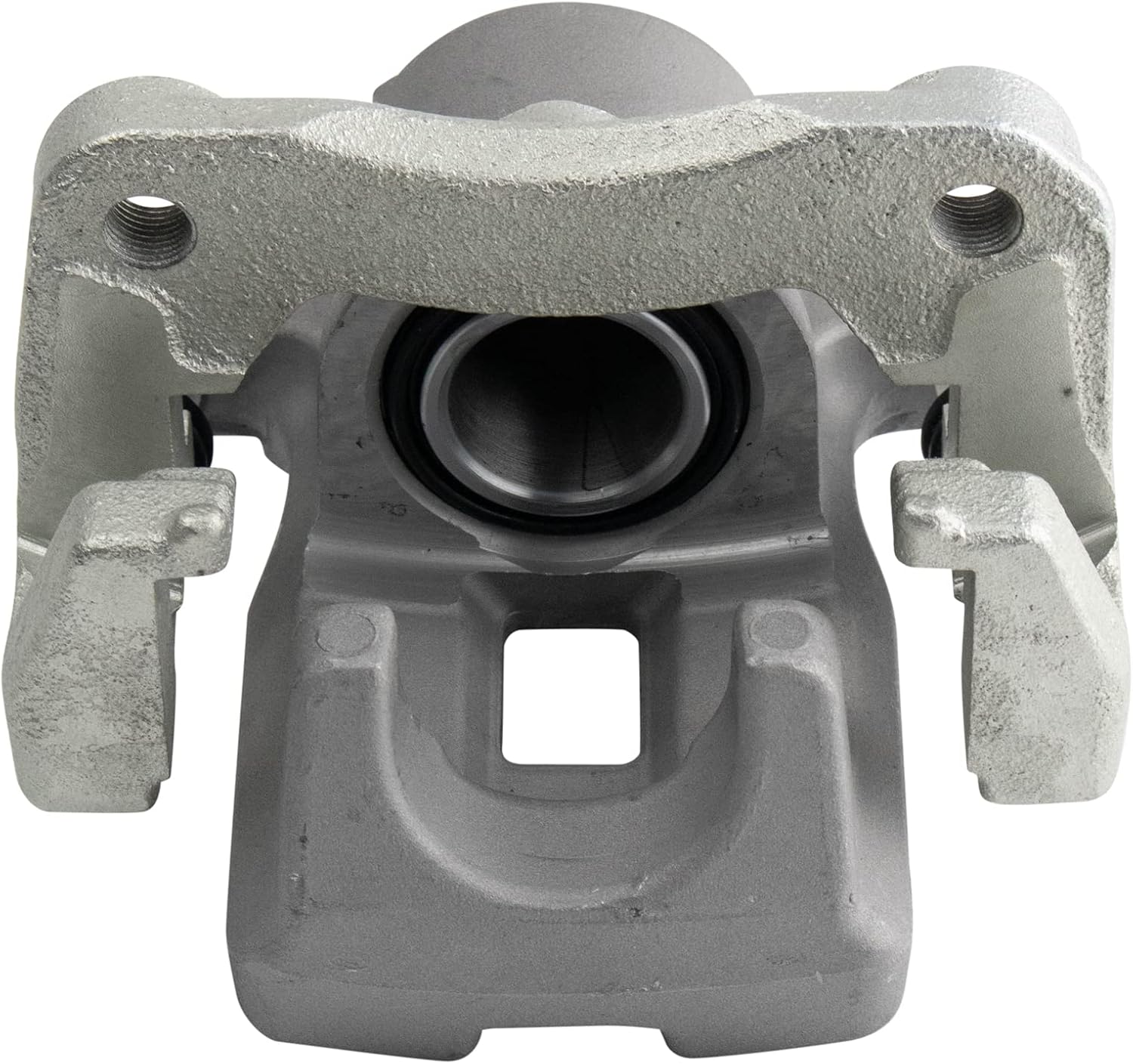 TRQ Rear Brake Pad and Rotor Set Ceramic Solid Rotors Calipers Compatible with 2006-2011 Toyota RAV4