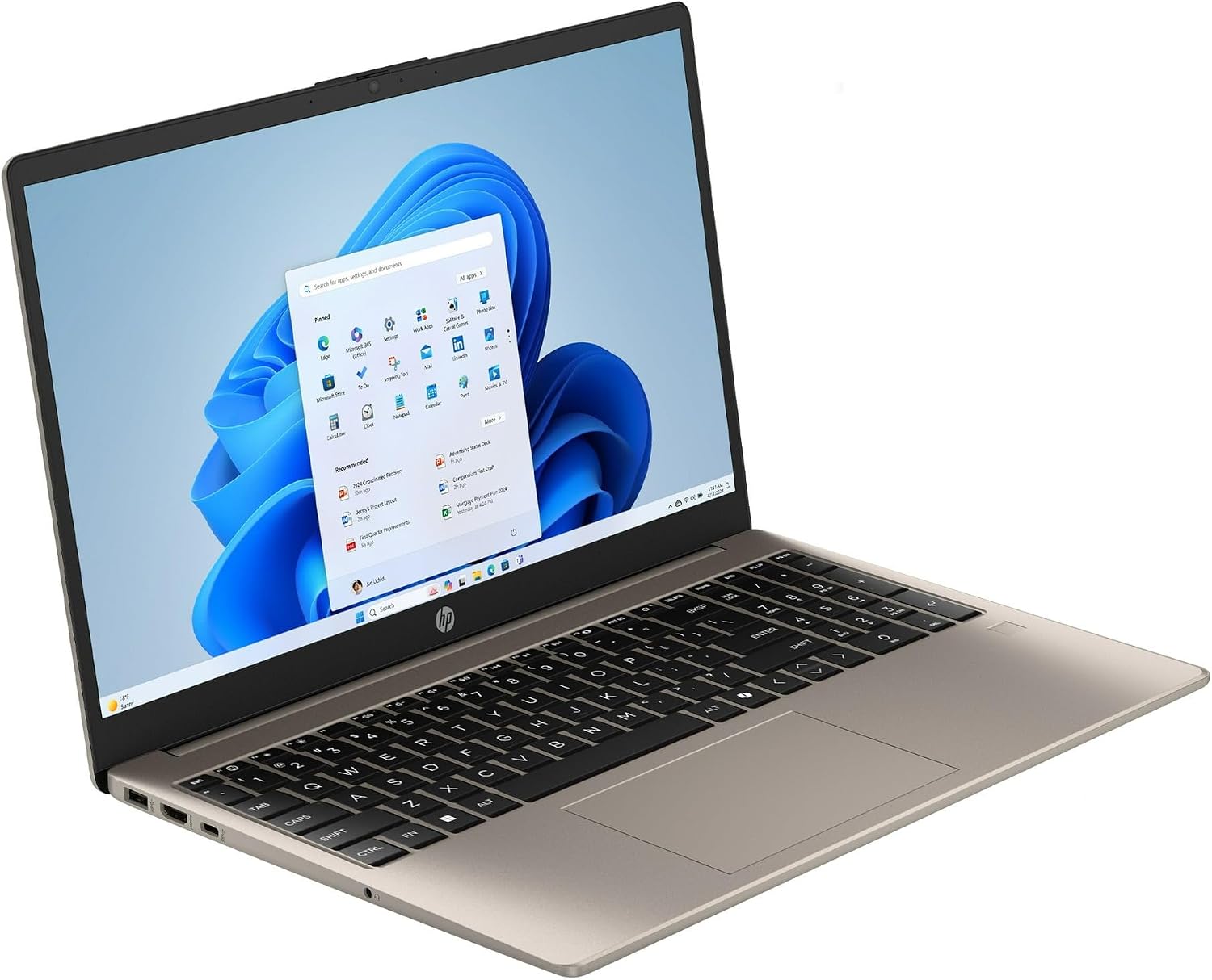 HP 15-fd000 2025 Laptop, 8-Core Intel Core i3-N305, 15.6' FHD IPS Touchscreen Display, Intel UHD Graphics, 32GB DDR4 2TB SSD, Wi-Fi 6, Win11 Home