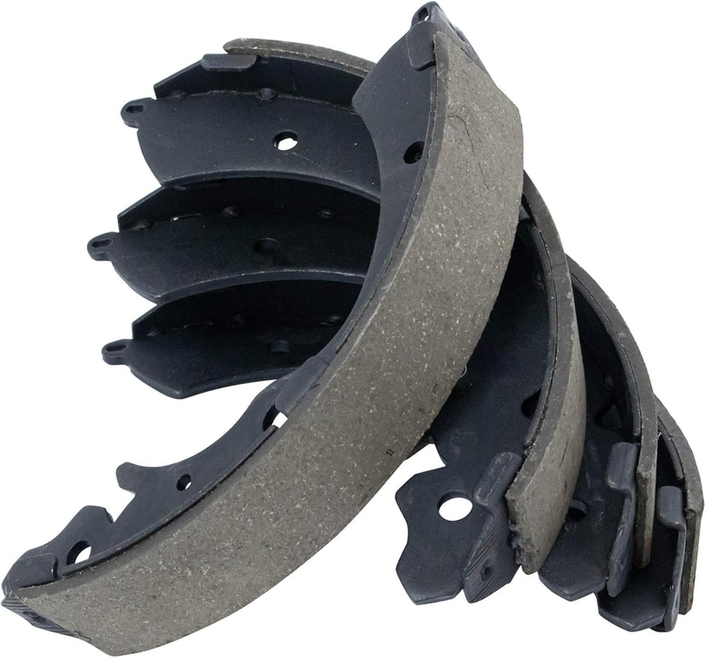 TRQ Performance Front and Rear Brake Pad & Rotor, Shoe & Drum Kit Compatible with 1997-2001 Honda CR-V