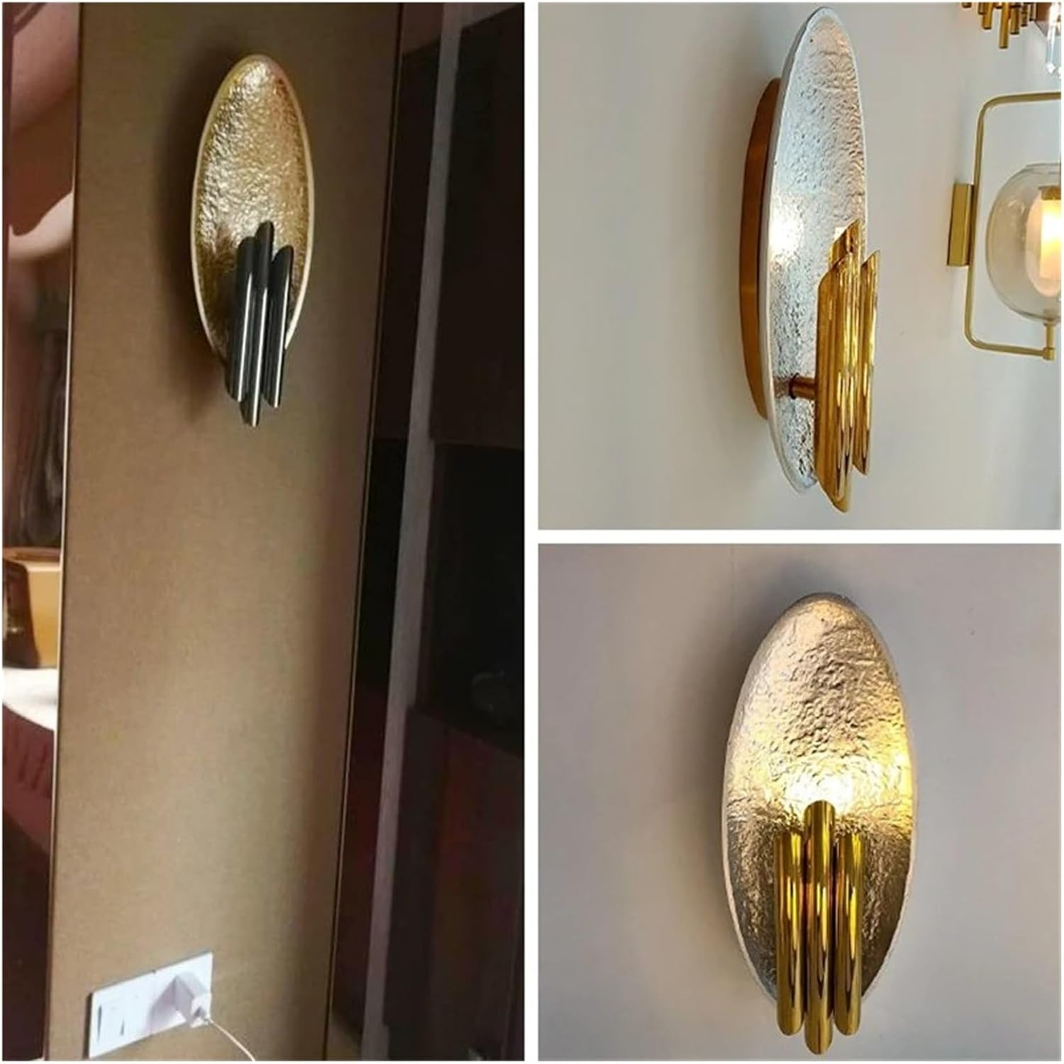 Gold Silver Body Wall Lamp Living Room Indoor Lighting Bedroom Bedside Lamps Aisle Wall Light Fixture,Chandelier