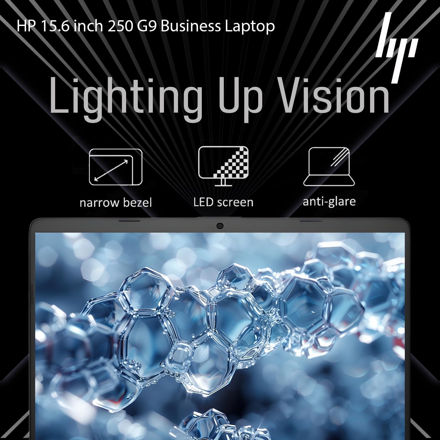 HP New Business Laptop with Microsoft Office, Intel Powerful Processor, 15.6' FHD LED Display, 16GB RAM, 512GB SSD, Ethernet RJ-45, Ultra Quiet Design, Long Battery Life, Windows 11 Pro, WOWPC USB