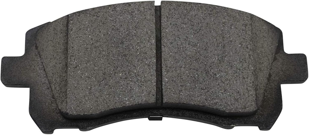 TRQ Front Brake Pad and Rotor Set Ceramic Rotors Calipers Hoses Compatible with 2001 Subaru Outback