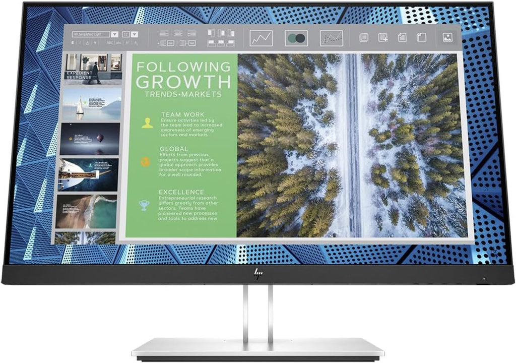 HP E27q G4 27' Class WQHD LCD Monitor - 16:9 - Black