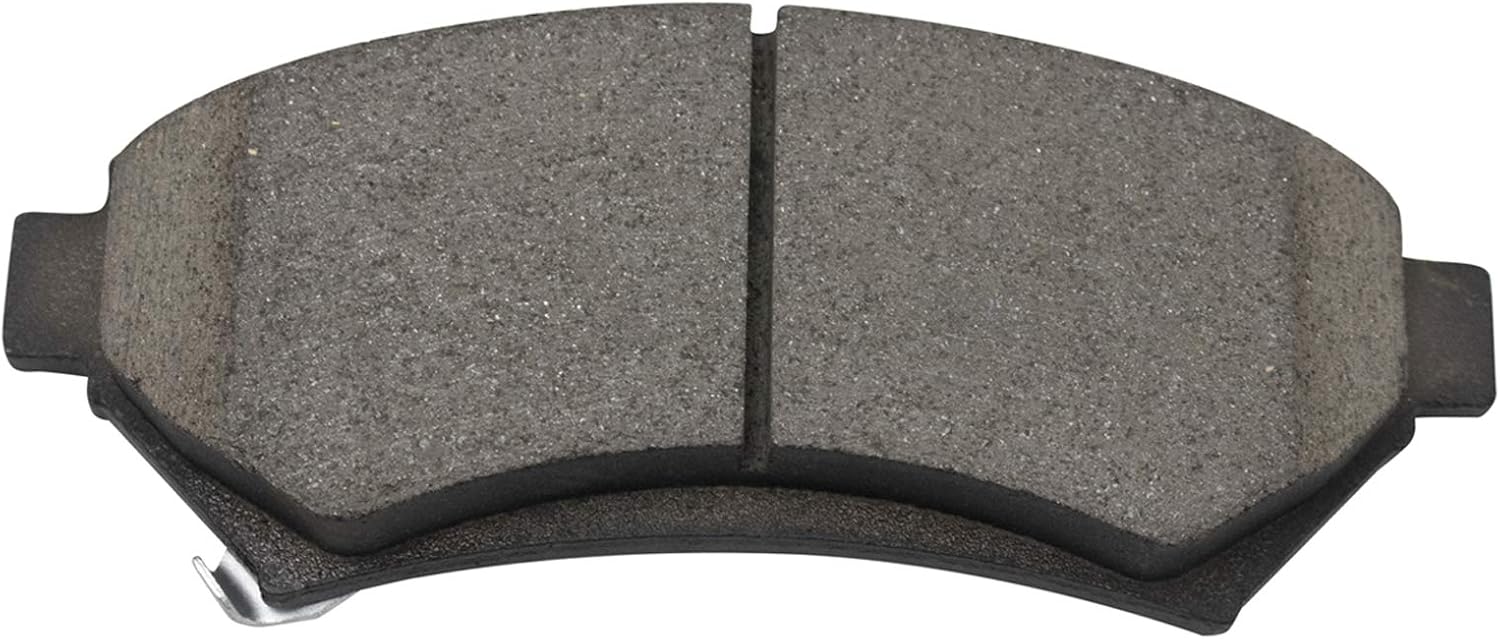 TRQ Ceramic Brake Pad Performance Rotor Drum & Shoe Front Rear Kit Compatible with GM