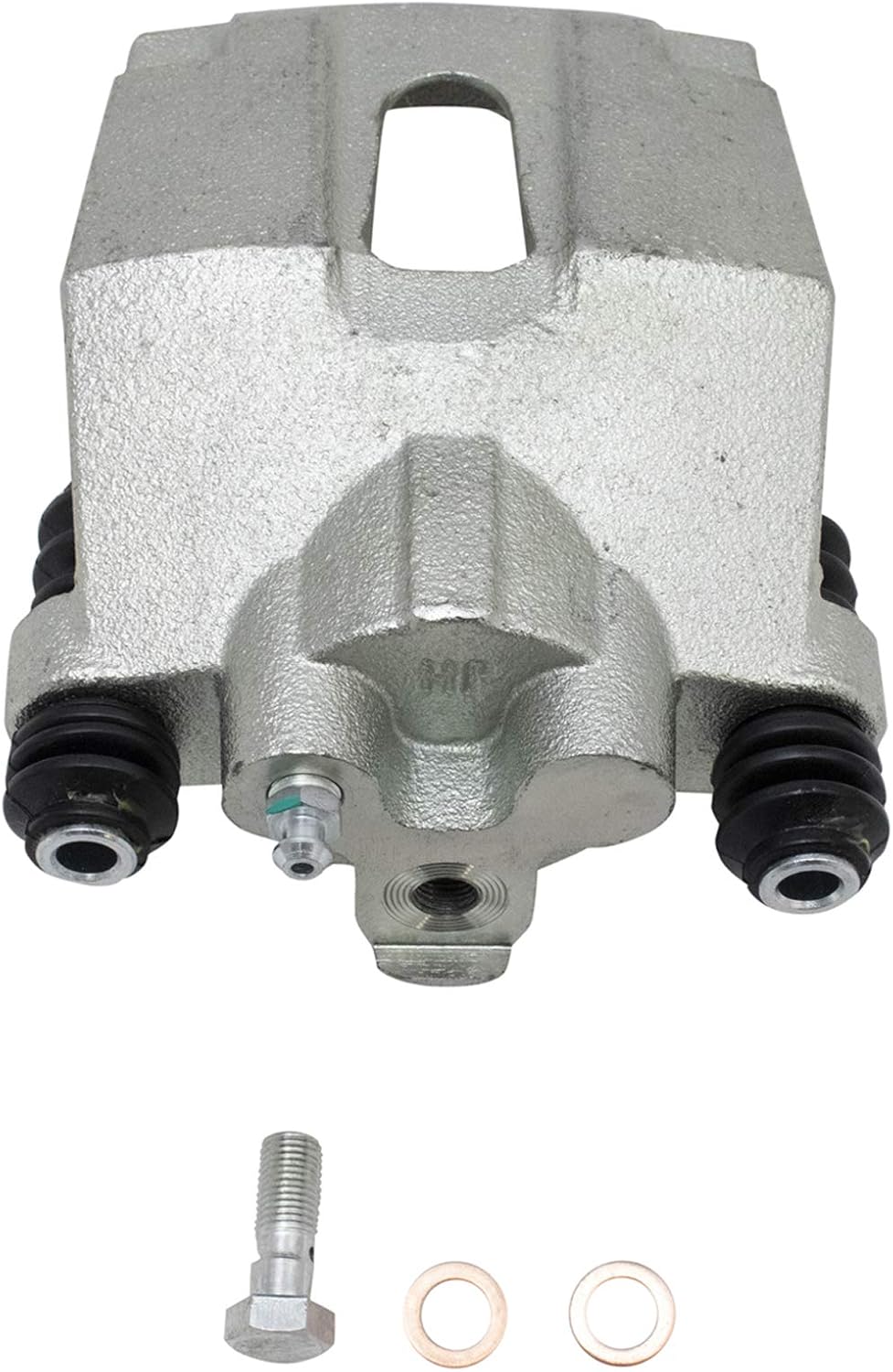 TRQ Rear Brake Pad and Rotor Set Ceramic Rotors Calipers Compatible with 2004-2011 Ford F-150