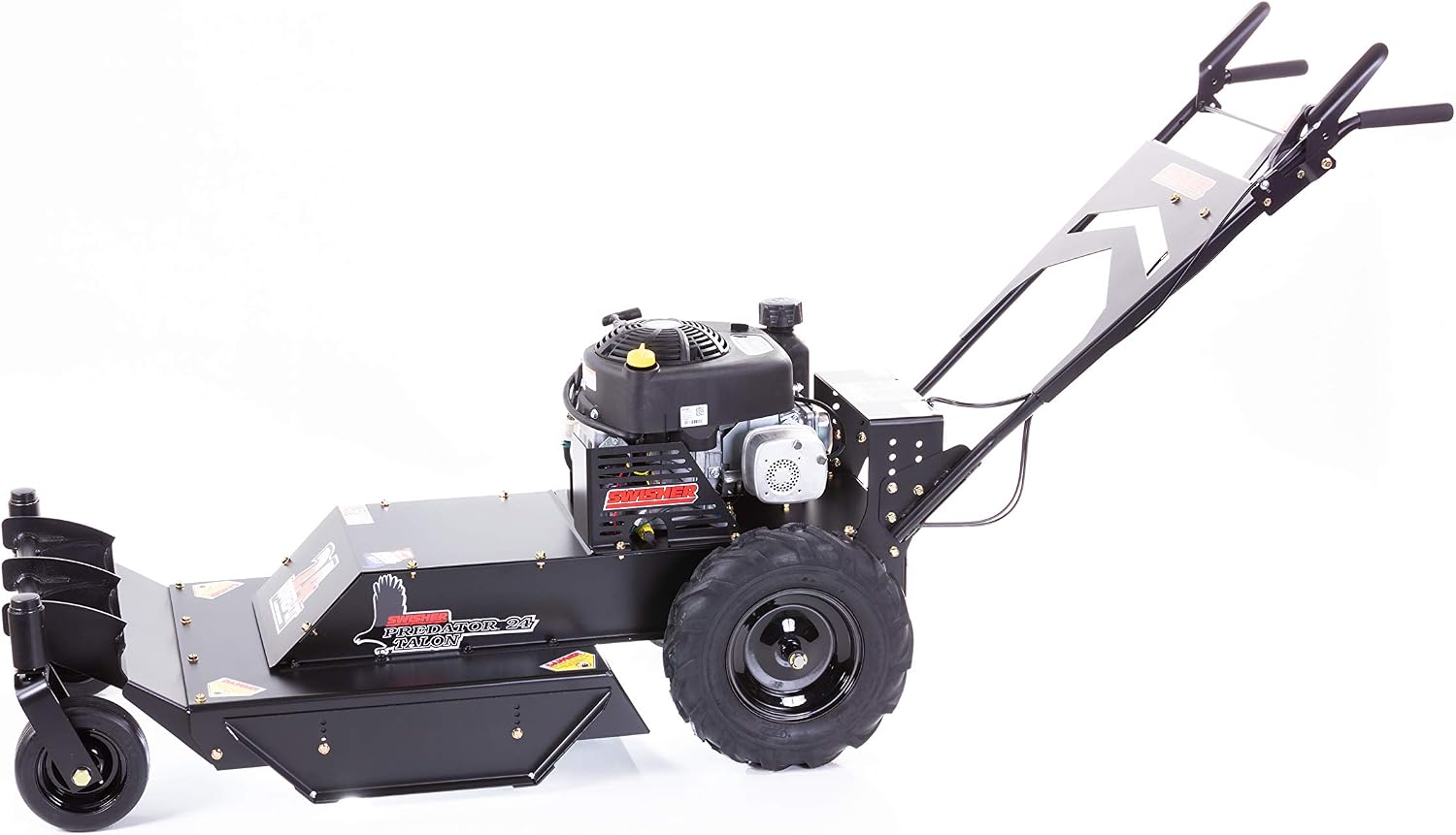 WRC11524BSC- Swisher Predator 11.5 HP 24 in. Walk Behind Rough Cut Mower with Casters
