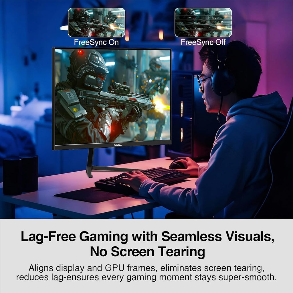 Z-Edge 27 Inch Gaming Monitor, QHD (2560 x 1440) 275Hz 240Hz Fast IPS Monitor, Support FreeSync, AG27QS 1ms MPRT Refresh Rate, sRGB 120%, 16.7M Colors, HDMIx2, DPx1