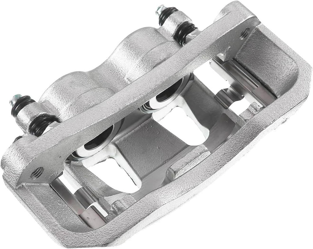 Detroit Axle - Front Brake Calipers with Brackets Replacement for Ford E-250 E-350 E-450 Econoline Club Wagon Super Duty F-350 F-250 HD - 2pc Set