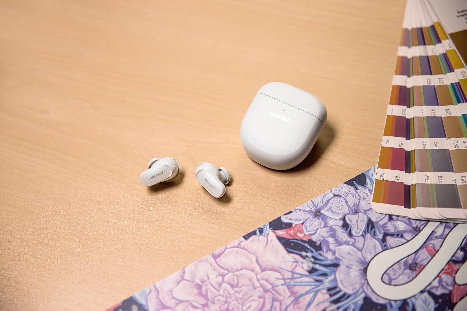 Bose QuietComfort Earbuds II, Wireless, Bluetooth, World's Best Noise Cancelling In-Ear Headphones with Personalized Noise Cancellation & Sound, Soapstone (Renewed)