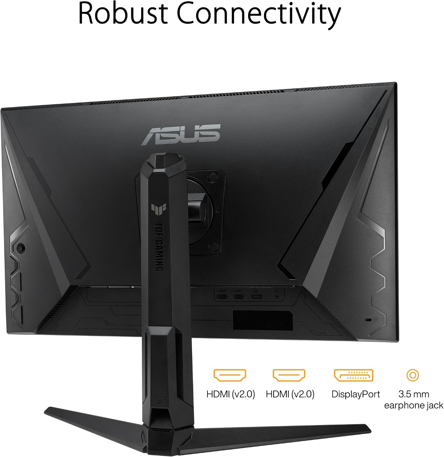 ASUS TUF Gaming 27' 1080P Monitor (VG279QL3A) - Full HD, 180Hz, 1ms, Fast IPS, Extreme Low Motion Blur, FreeSync Premium, G-SYNC Compatible, Speakers, DisplayPort, Height Adjustable, 3 Year Warranty