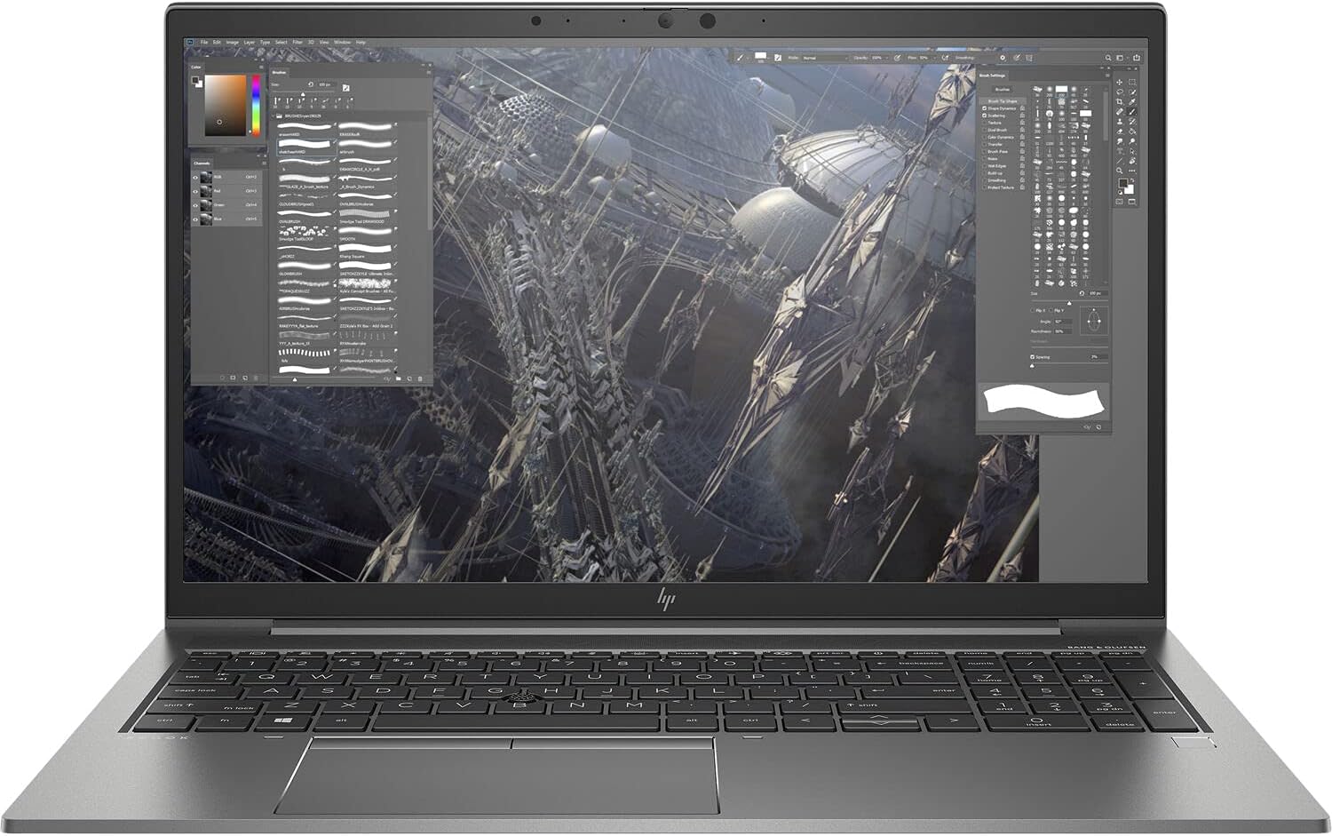 HP ZBook Firefly G8 Workstation Laptop (Intel i7-1165G7 4-Core, 32GB RAM, 512GB PCIe SSD, Quadro T500, 15.6' Full HD (1920x1080), Fingerprint, WiFi, Bluetooth, Webcam, Win 11 Pro) (Renewed)