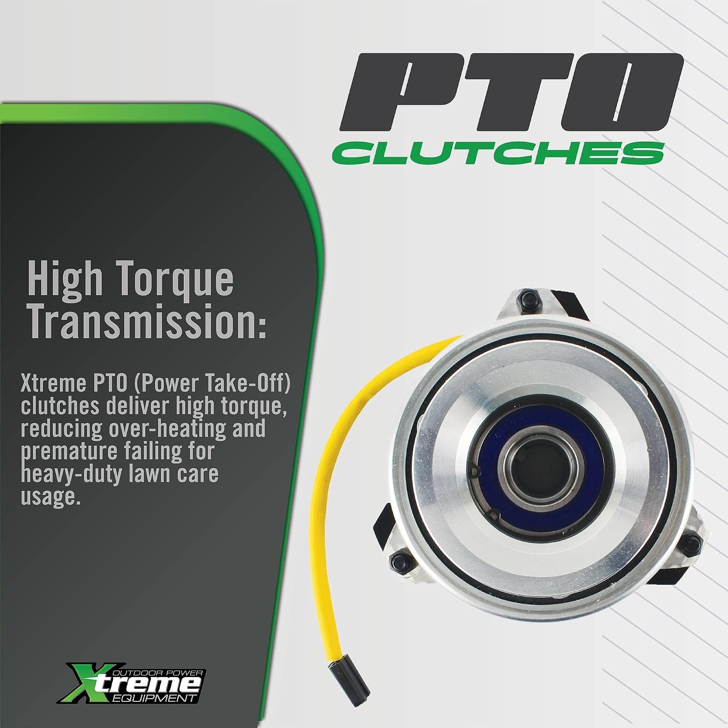 Outdoor Power Xtreme Equipment X0587 PTO Clutch Compatible with/Replacement for Simplicity 1692520-1692525 Garden Tractors 1714637 1714637SM 1.000 Crankshaft, Counter Clockwise Rotation