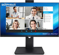 SKitphrati 27'' Business Webcam Monitor, 1080P IPS 120HZ, Video Conference Monitor - Built-in Adjustable 3MP Webcam, Mic Array, Speakers, Eye Care, Frameless, HDMI, DisplayPort, VGA, USB 2.0
