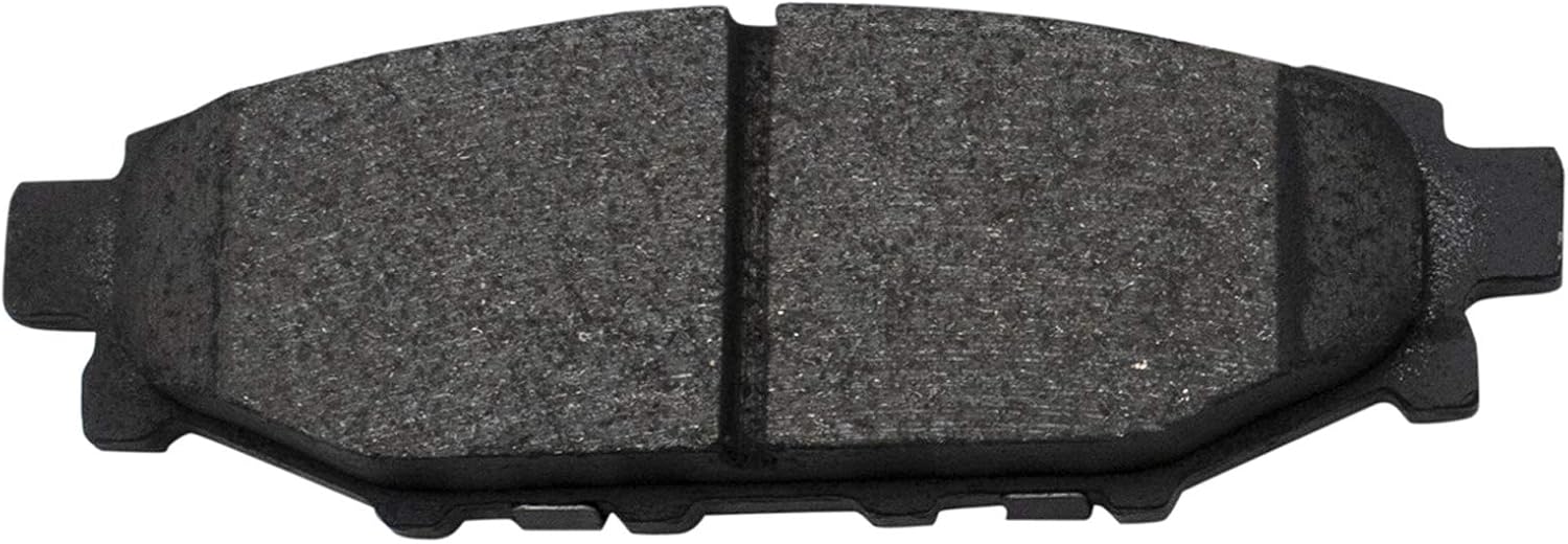TRQ Rear Brake Pad and Rotor Set Ceramic Rotors Calipers Compatible with 2009-2013 Subaru Forester 2008-2014 Impreza