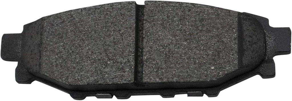 TRQ Rear Brake Pad and Rotor Set Ceramic Rotors Calipers Compatible with 2009 Subaru Legacy 3.0 R