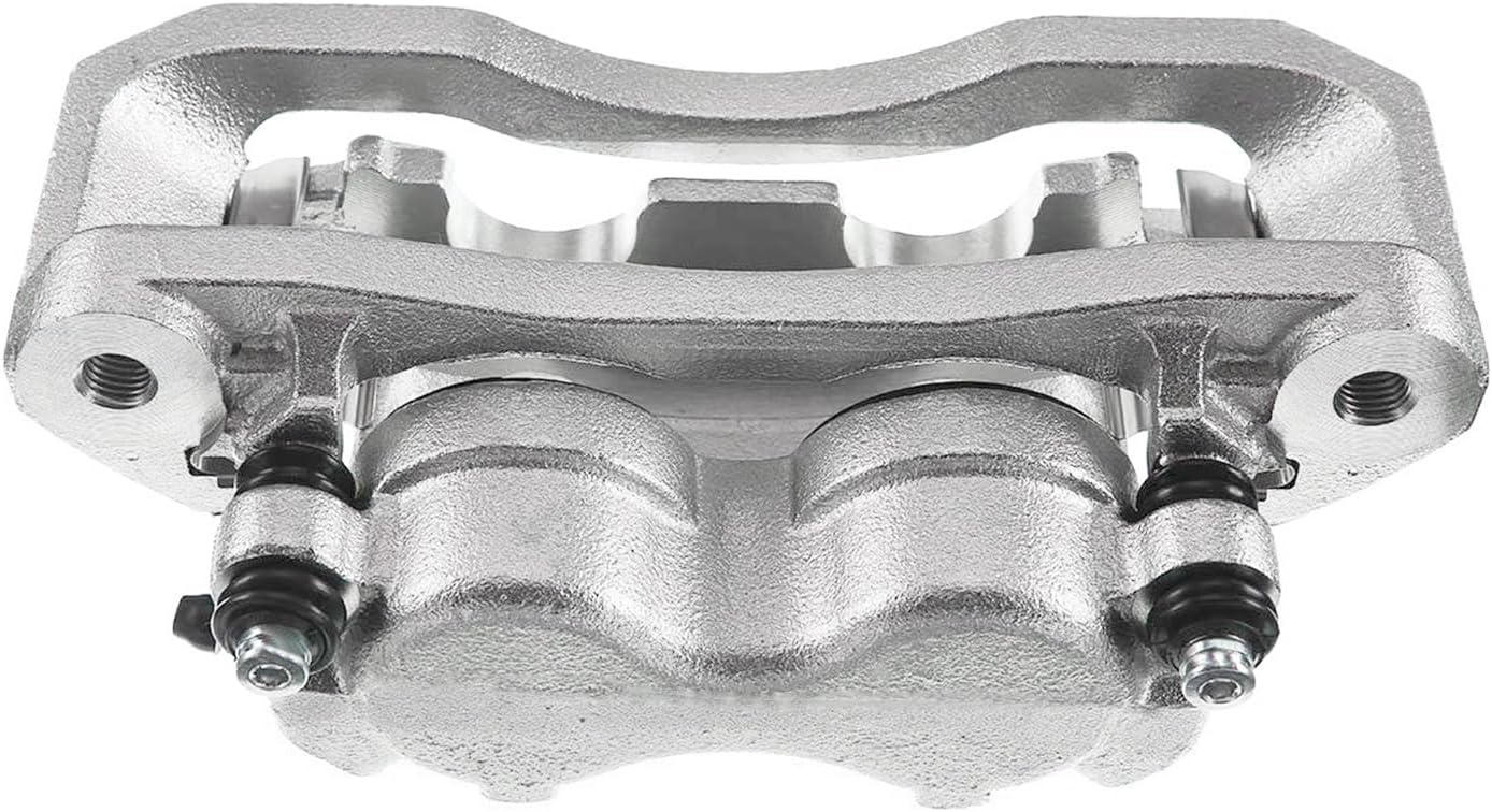 Detroit Axle - Front Brake Calipers with Brackets Replacement for Ford E-250 E-350 E-450 Econoline Club Wagon Super Duty F-350 F-250 HD - 2pc Set