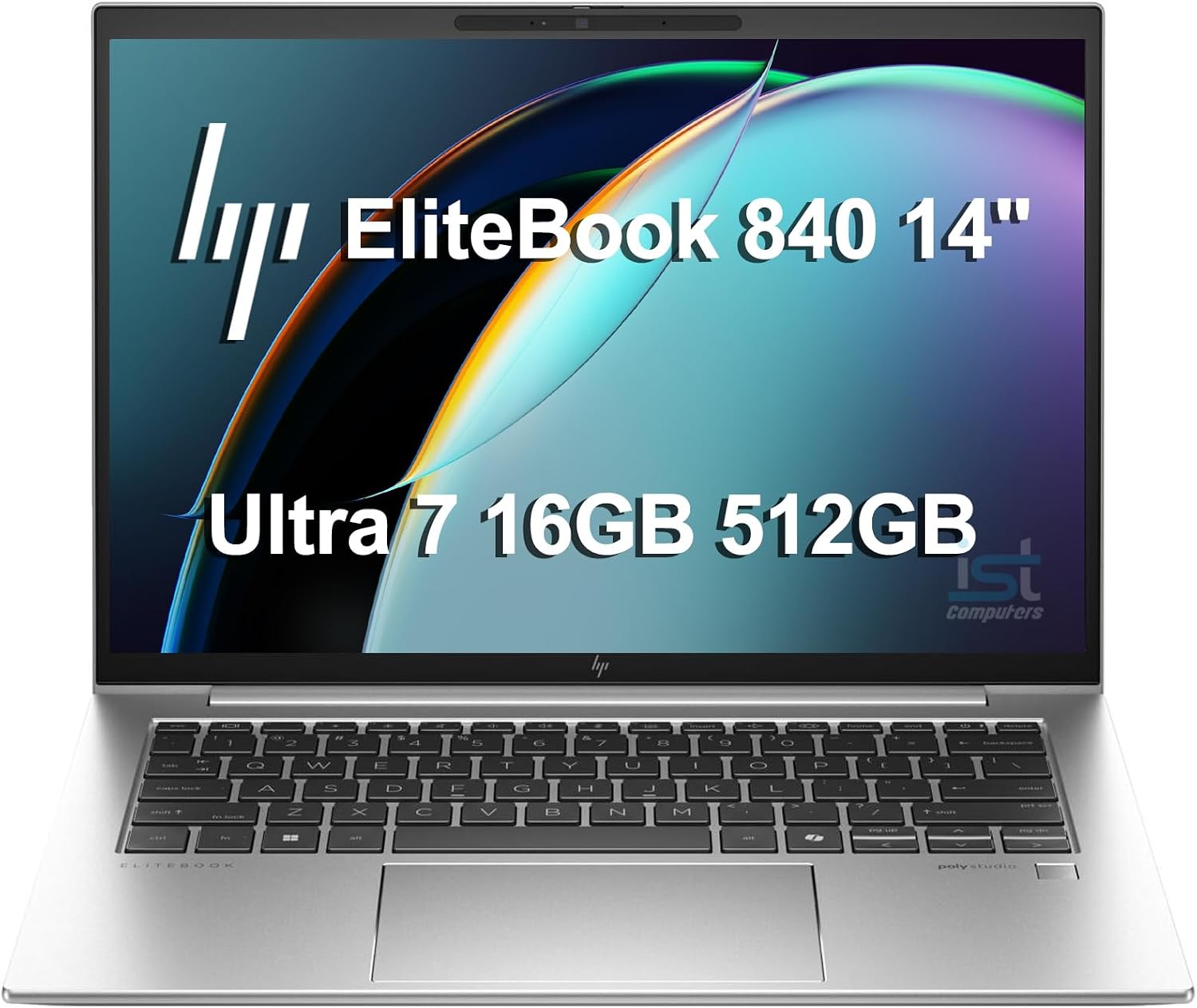 HP EliteBook 840 G11 Business AI PC Laptop (14' FHD+ Anti-Glare, Intel 12-Core Ultra 7 155U (> i7-1355U), 16GB DDR5 RAM, 512GB SSD), Fingerprint, 5MP IR Webcam, Backlit, 2X Thunderbolt 4, Win 11 Pro