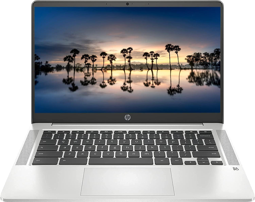 HP 2023 14' HD IPS Chromebook, Intel Processor Up to 3.10GHz, 8GB Ram, 128GB SSD, Intel 4K Graphics, Super-Fast 6th Gen WiFi, Chrome OS (Renewed)