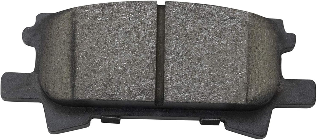 TRQ Rear Brake Pad and Rotor Set Ceramic Rotors Calipers Compatible with 2004-2007 Toyota Highlander