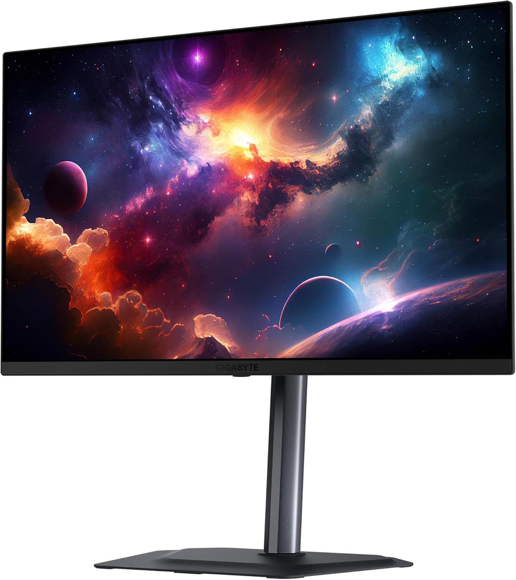 GIGABYTE - MO27Q2-27' QD-OLED Gaming Monitor - QHD 2560x1440-240Hz - 0.03ms GTG - AMD FreeSync Premium Pro - Type C KVM - HDMI, DP - Height Adjustable - Black