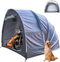 Bike Tent Hanging 2 in 1 Bicycle Covers Outdoor Storage Waterproof for Patio Furniture, Bicycle, Motorcycle Lawn Mower Shed Bike Storage,Black