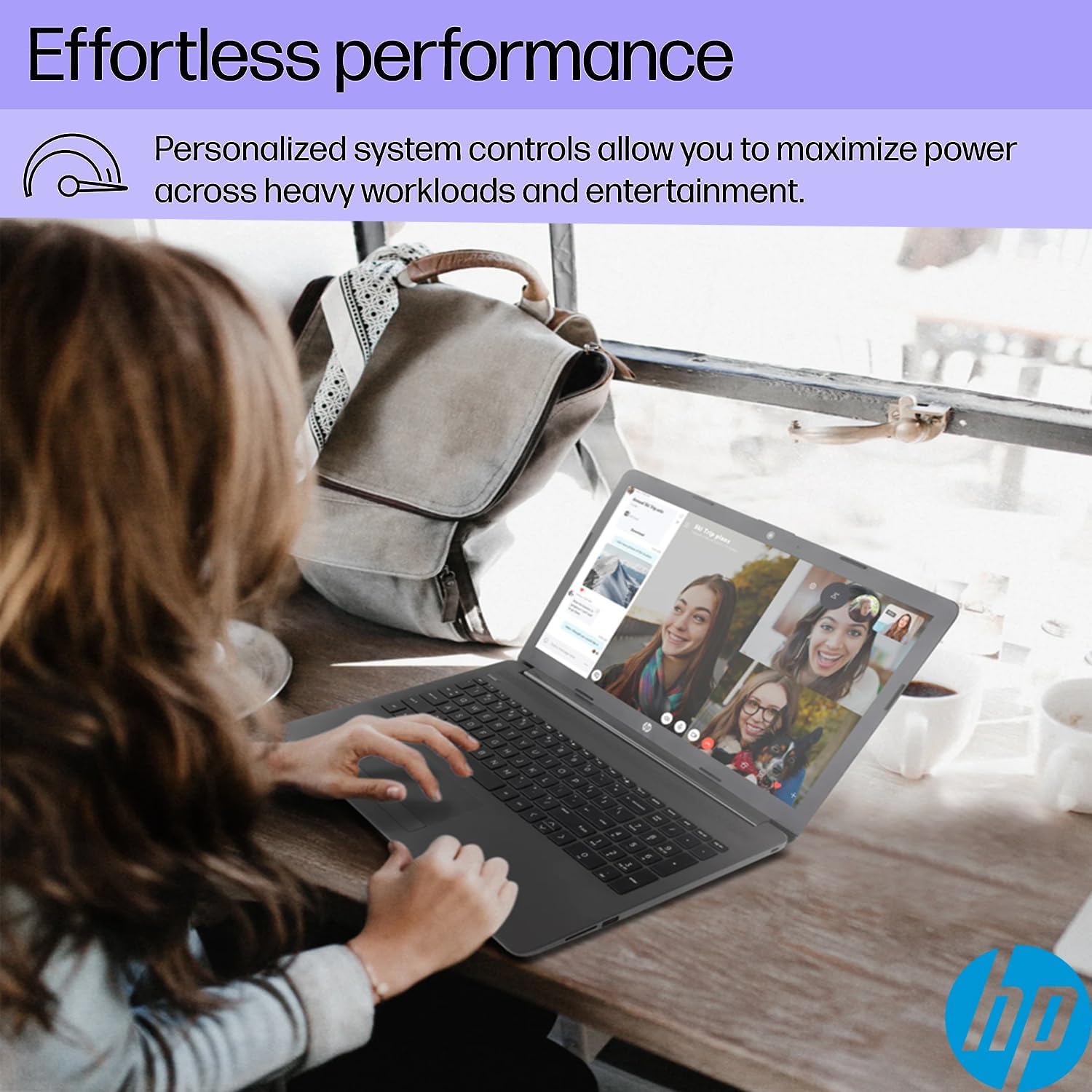 HP 15.6' FHD Laptop, Business & Fun, 16GB RAM, 512GB SSD, AMD Ryzen 5 5500U Processor(Beats i7-1250U), Ethernet RJ-45, SD Card Reader, WiFi 6, Windows 11 Pro, WOWPC Recovery USB