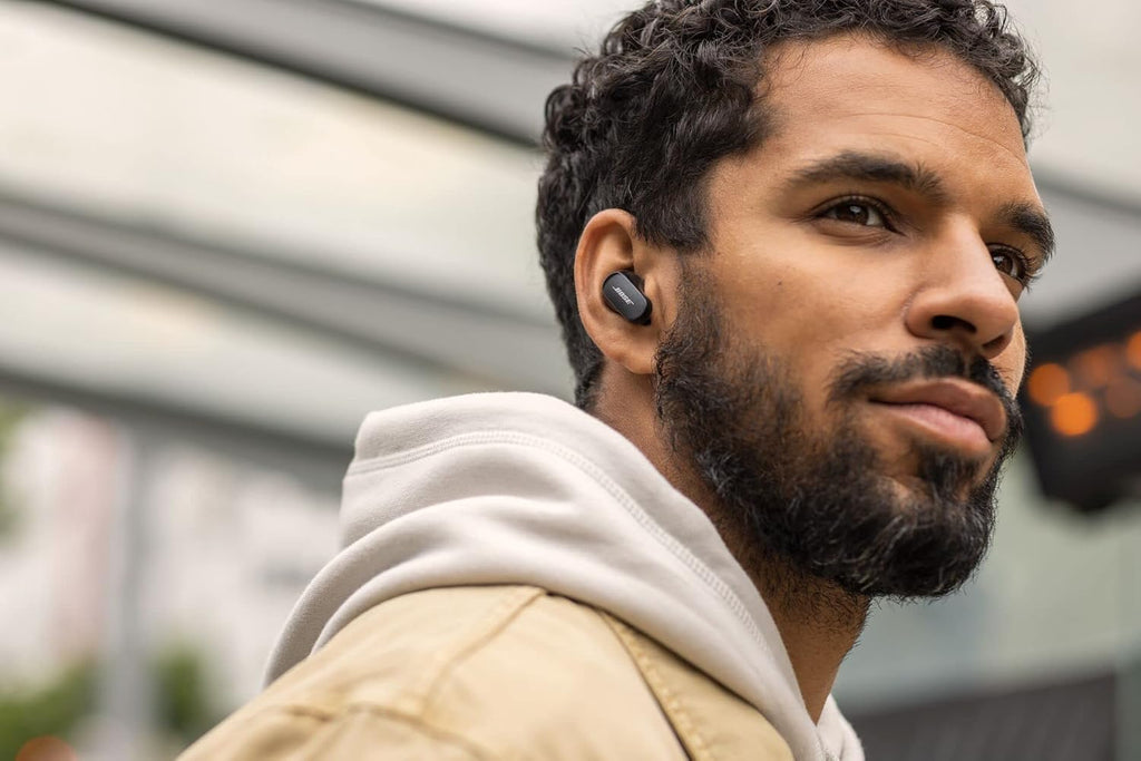 Bose QuietComfort Earbuds II, Wireless, Bluetooth, World's Best Noise Cancelling In-Ear Headphones with Personalized Noise Cancellation & Sound, Triple Black (Renewed)